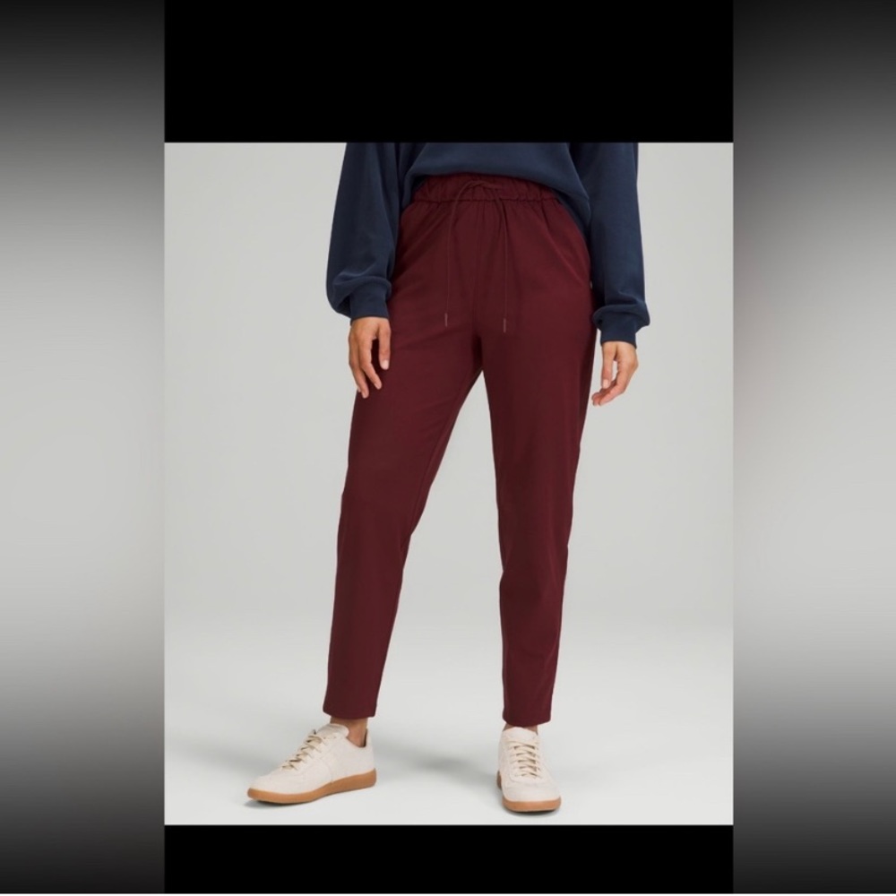 Lululemon Athletica Burgundy Pants